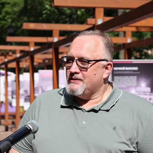Директор "Дома Лосева" В.Е. Коптев-Дворников принял участие в открытии&nbsp;выставки&nbsp;"Легенды московского неба. 85 лет аэропорту Внуково" на Страстном бульваре.